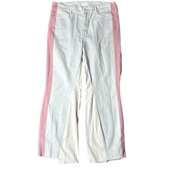 Mother the looker ankle gray jeans so far gone FLAWED ALTERED 32 - Picture 1 of 7